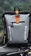 Моторюкзак водонепроникний Roll-Top Motowolf 25 л сірий (00172) - зображення 5