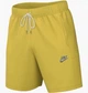 Шорты мужские Nike Sportswear Revival Fleece Short Yellow S Желтый DM5635-709 - изображение 1