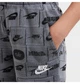 Шорты подростковые Nike K Nsw Club Ft Short Aop M рост 140 см Серый FN8743-084 - изображение 7