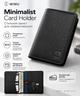Мужской кошелек WiWU Master Passport Wallet Black, кошелек для паспорта с RFID защитой, Органайзер для документов и карточек - изображение 4