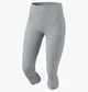 Лосини жіночі Nike Df Fast Crop XS Сірий CZ9238-084 - зображення 1