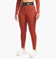 Лосины женские Nike Club Hw Lggng XS Красный DM4651-832 - изображение 1