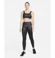 Лосини жіночі Nike W Nk One Df Mv Shne Mr Tgt S Чорно-білий DD5439-010 - зображення 6