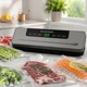 Вакууматор для продуктов TV-SH-06/LL-368 120 Вт со встроенным резаком Автоматическая вакуумная упаковочная машина с 10 пакетами - изображение 6