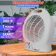 Тепловентилятор Domotec D5902MS 2000 Вт нагрівач дуйка 3 режими захист від перегрівання Білий - зображення 5