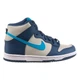 Кроссовки женские Nike Dunk High Gs Grey Blue 38.5 Синий DB2179-006 - изображение 7