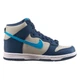 Кроссовки женские Nike Dunk High Gs Grey Blue 38.5 Синий DB2179-006 - изображение 8