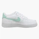 Кроссовки женские Nike Air Force 1 (Gs) White Mint 37.5 Белый CT3839-105 - изображение 3