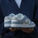 Кросівки Nike SB Dunk White Blue Corduroy 37 - зображення 8