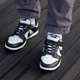 Кросівки Nike SB Dunk Black White 40 - зображення 3