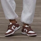 Кросівки Nike SB Dunk Low Sail Red Sepia Metallic Gold 39 - изображение 2