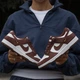 Кросівки Nike SB Dunk Low Sail Red Sepia Metallic Gold 39 - изображение 6