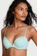 Бюстгальтер з ущільненою чашкою Victoria's Secret 85D Бірюзовий (156260) - зображення 1