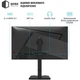 Монітор 25" Qube Overlord G25F300HS - зображення 3