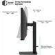 Монітор 25" Qube Overlord G25F300HS - зображення 4
