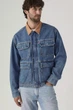 Мужская джинсовая куртка Levi's 52(XL) Синий (156534) - изображение 3