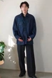 Мужская джинсовая куртка Uniqlo 50(L) Синий джинс (156549) - изображение 3