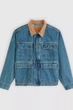 Мужская джинсовая куртка Levi's 48(M) Синий (156534) - изображение 4