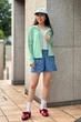Толстовка Uniqlo 46(L) Зелений (156652) - зображення 9