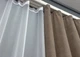 Комплект штор VR-Textil Микровелюр Petek 100х270 2шт и Тюль 300х270 1701ш-1153т Капучино с белым 71-055/1 - изображение 8