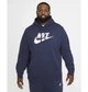 Худи мужское Nike Nsw Club Hoodie Po Bb Gx XL Синий BV2973-410 - изображение 10