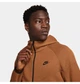 Толстовка чоловіча Nike Tech Fleece XL Коричневий FB7921-281 - зображення 4
