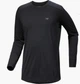 Чоловічий лонгслів Arc'teryx Ionia Merino Wool Ls Black S Чорний X000007732-BLACK - зображення 1