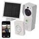 Умный беспроводной видеозвонок EMOS H4030 GoSmart на аккумуляторе с Wi-Fi и солнечной панелью - изображение 1