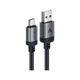 Дата кабель USB 2.0 AM to USB-C 1.2m 3.0A 18W aluminum alloy Black Acefast (6974316283782) - изображение 2
