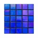 Лист мозаики Picaso Rainbow 20x20 мм темно-синий с перламутровым блеском 225 шт. (WB 17) - изображение 2