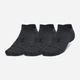Набор мужских носков коротких Under Armour UA Essential No Show 1382623-001 S 3шт Черный (196885586958) - изображение 1