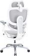 Fotel biurowy ergonomiczny Sihoo DORO C300 LITE V2 White (4820216980127) - obraz 4