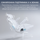 Кресло офисное Sihoo DORO C300 LITE V2 White (C300-LITE-V2-B102) - изображение 10