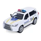 Полицейская машинка на радиоуправлении LIMO TOY Ju-M 5011, белая, 1:12, аккумуляторная, резиновые колеса, световые эффекты - изображение 2