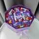 Романтичний подарунковий бокс дівчині на день народження з Milka, подарунковий набір із солодощами, оригінальний подарунок коханій - изображение 6