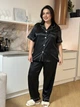 Стильна шовкова піжама для дівчат PLUS SIZE 2XL - зображення 5