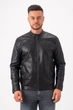 Куртка из экокожи K.O.R 6628 Черная (black) M - изображение 1
