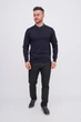 Джемпер K.O.R 0251 Темно-синий (963/blue) 4XL - изображение 2