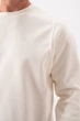 Однотонний світшот KOR 2931 Молочний (white) M - зображення 7