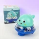 Игрушка для ванны для купания фонтан Кит, брызгает водой, светится, играет музыку и ездит 2в1 - изображение 4