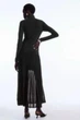 Сукня жіноча COS pleated knitted turtleneck maxi dress 1203905001 S Чорний - изображение 4