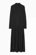 Сукня жіноча COS pleated knitted turtleneck maxi dress 1203905001 S Чорний - изображение 7
