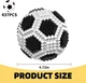 Конструктор KADELE Soccer Building Block Set набор 3D-блоков для сборки модели футбольного мяча из ABS-пластика 437 деталей для взрослых 14+ - изображение 2