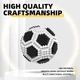Конструктор KADELE Soccer Building Block Set набор 3D-блоков для сборки модели футбольного мяча из ABS-пластика 437 деталей для взрослых 14+ - изображение 6