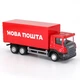 Автомодель TechnoDrive Scania Новая почта 1:64 металлическая с открывающимися дверями - изображение 7