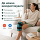 Багаторазовий гарячий і холодний компрес RAINBOW для коліна з регульованими ременями - зображення 3