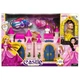 Ігровий набір Замок принцеси YG Toys зі світлом 42x29x7 см пластиковий з лялькою та аксесуарами Різнобарвний для дівчаток від 3 років - зображення 1