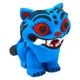 Коллекционная фигурка OYTOY Тигр Дерпи К-поп мини 6x4x10 см синяя из пластика для интерьера и фанатов современной поп-культуры и дизайна - изображение 1