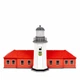 Збірна дерев'яна модель Lighthouse Маяк на острові Зміїний з прибудовою Україна - зображення 4