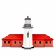 Збірна дерев'яна модель Lighthouse Маяк на острові Зміїний з прибудовою Україна - зображення 6